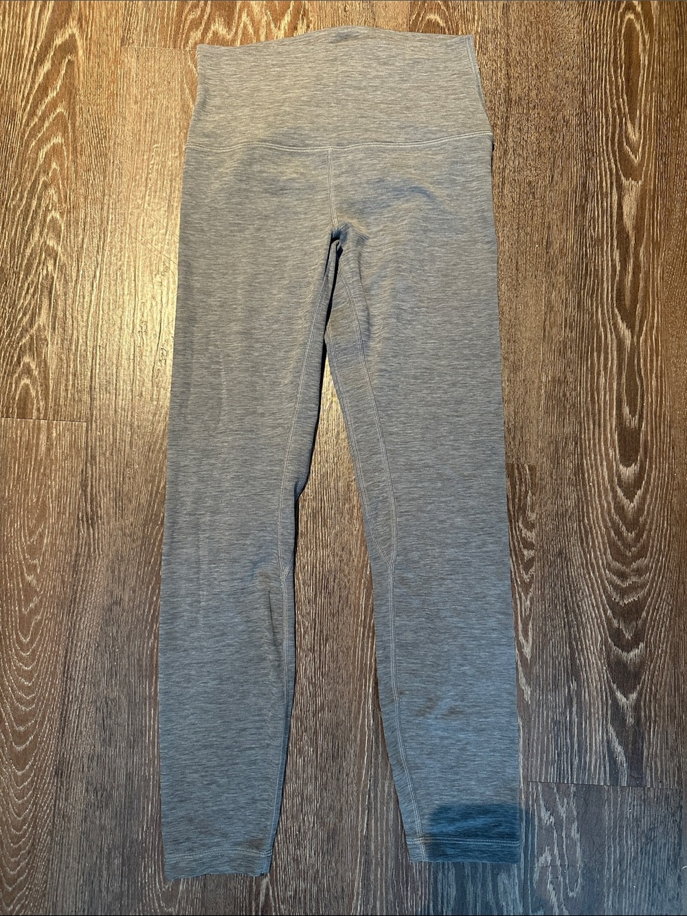 Lululemon Align Size 6 heathered gray leggings